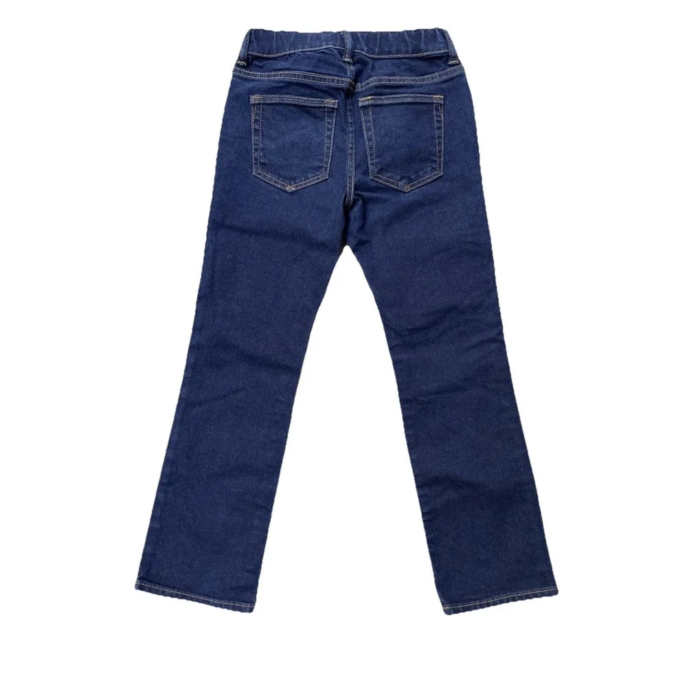 Gap Kids Girls‎ Slim Bootcut Jeans Size 10 Dark Wash Stretch Denim 24